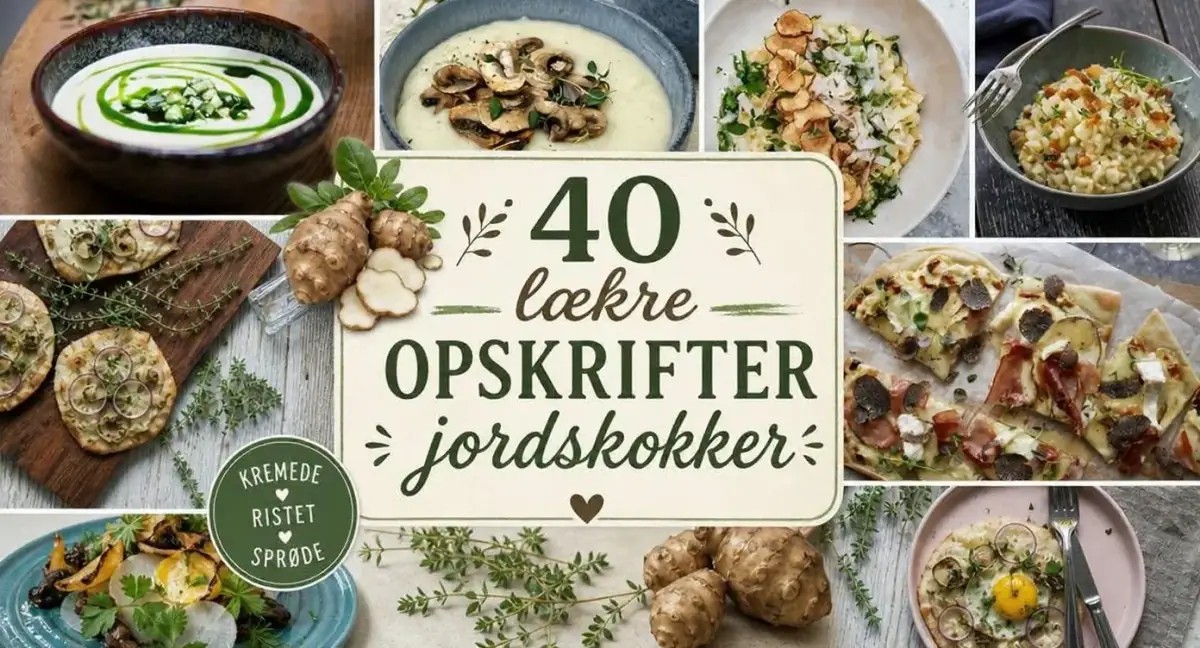 40 lækre opskrifter med jordskokker
