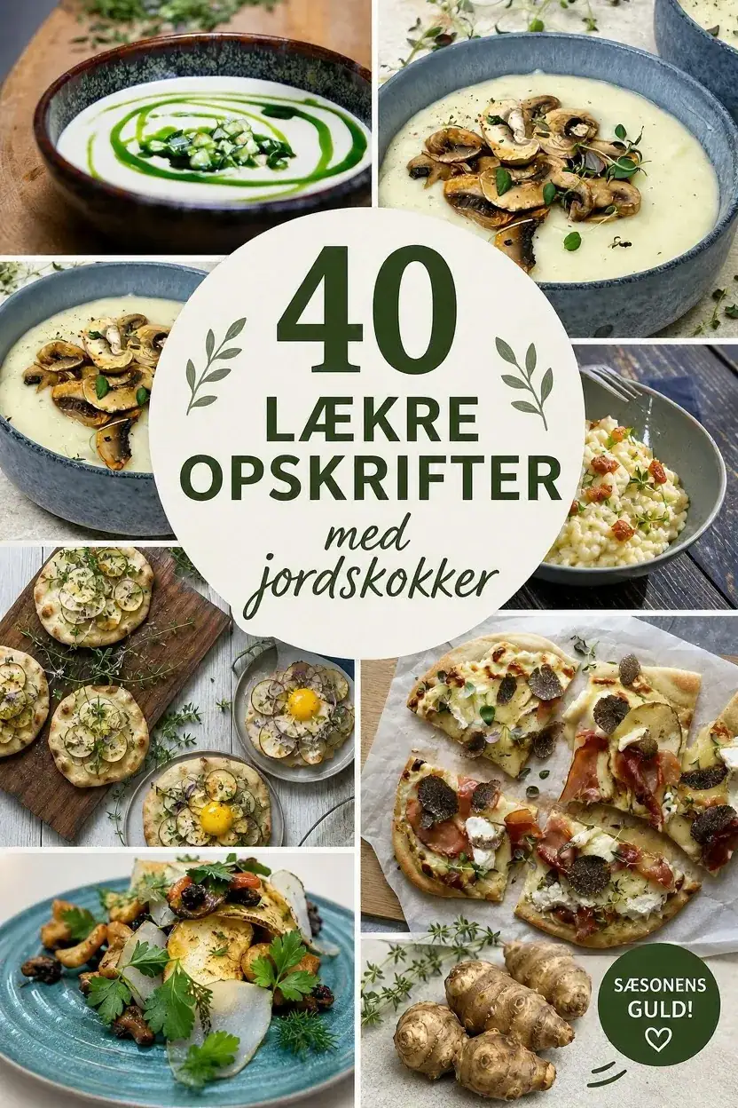 40 lækre opskrifter med jordskokker