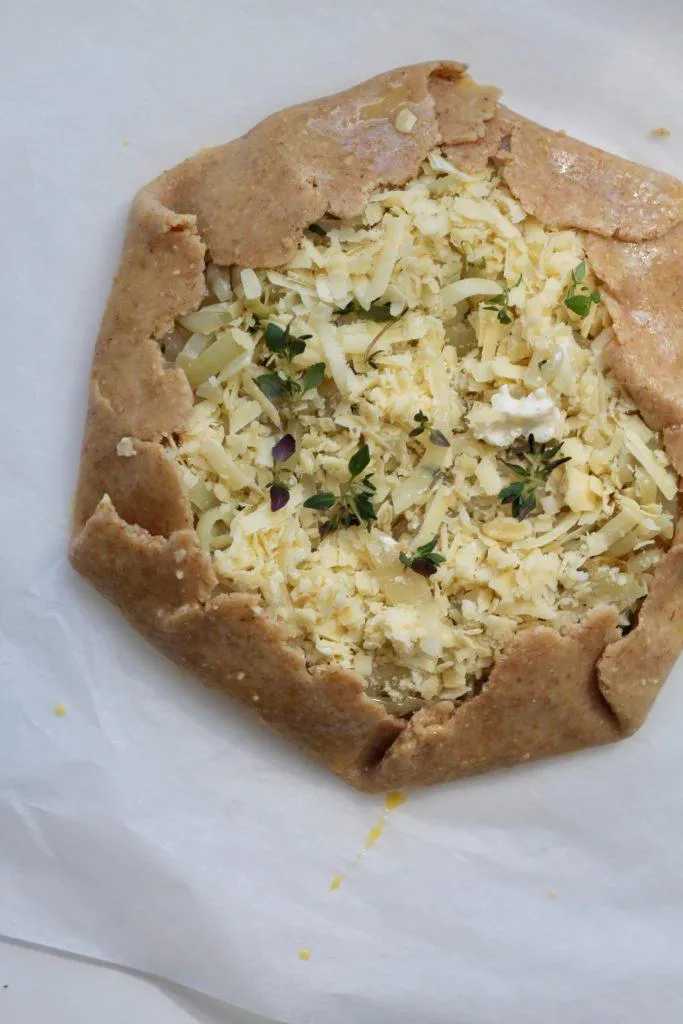 Galette med løg