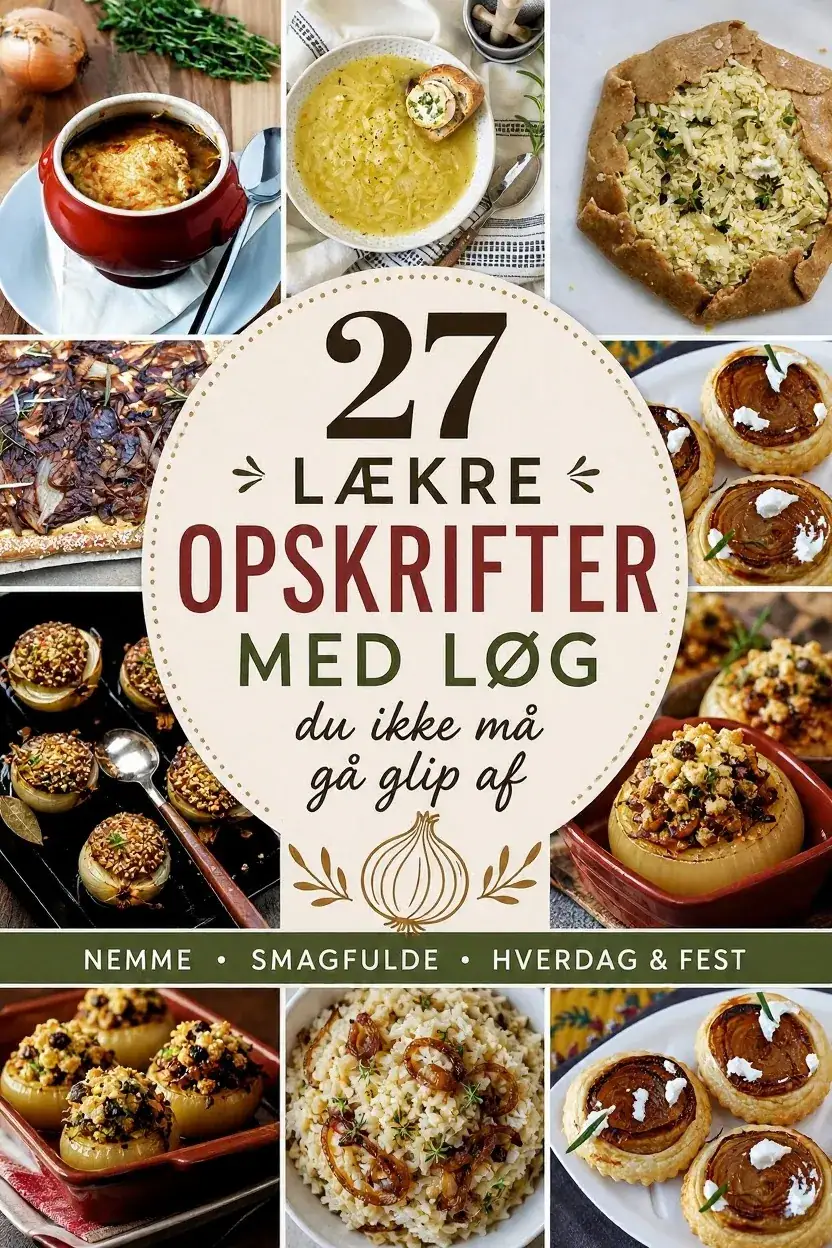 27 lækre opskrifter med løg du ikke må gå glip af