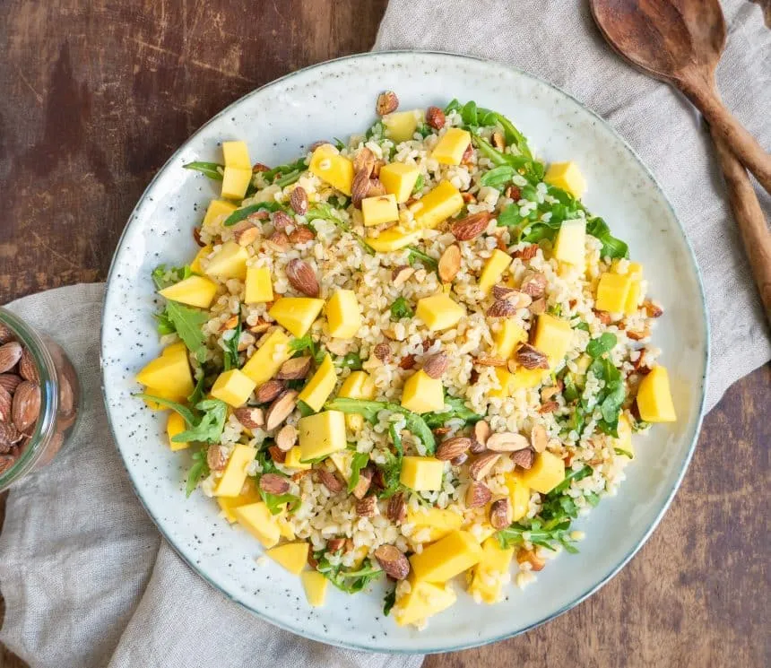 Bulgursalat med mango