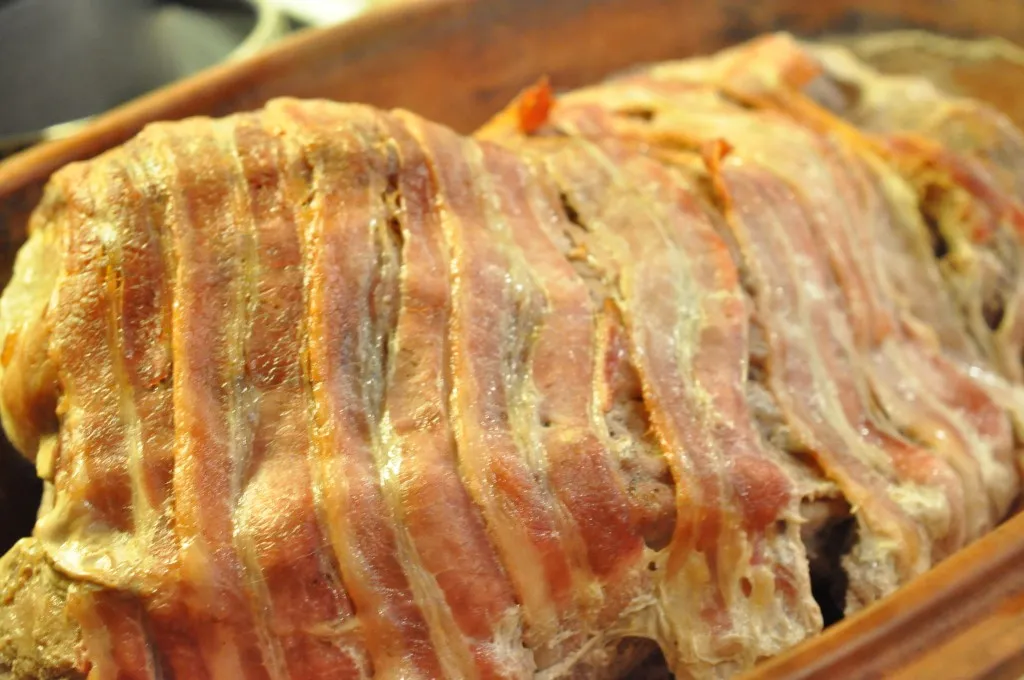 Nakkefilet i ovn med bacon i stegeso