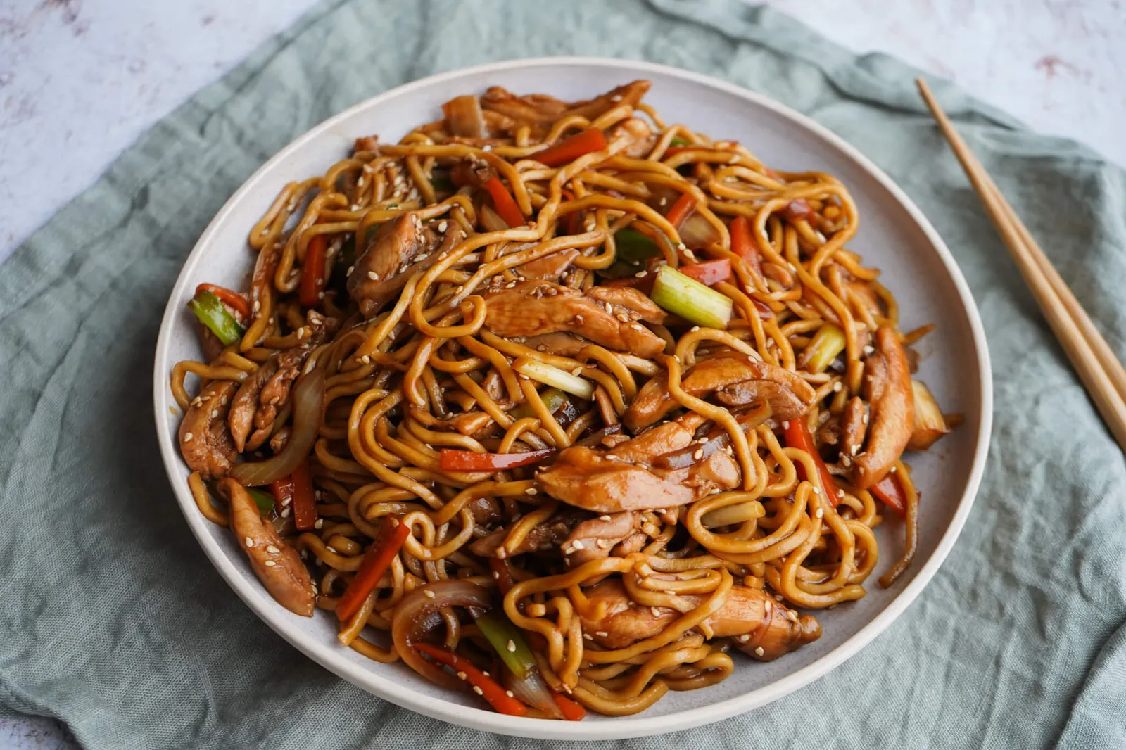 Hoisin nudler