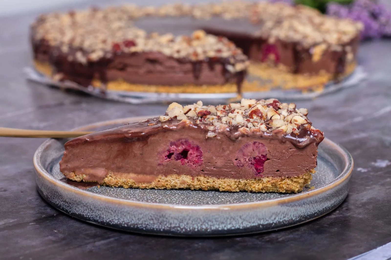 Nutella-cheesecake
