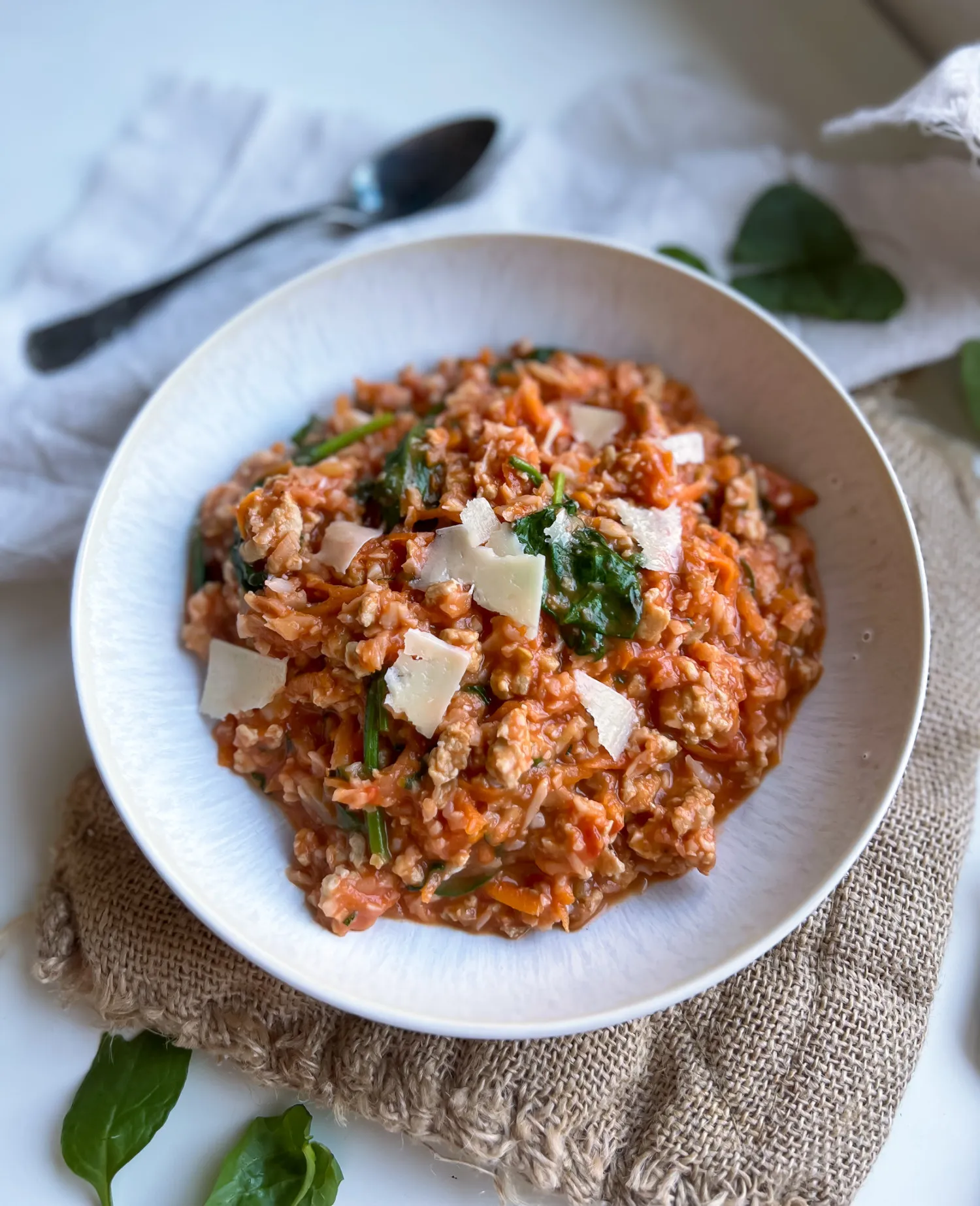 Kylling orzo med grøntsager