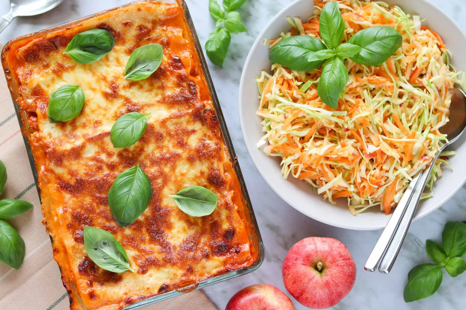 Lasagne med hakket kylling