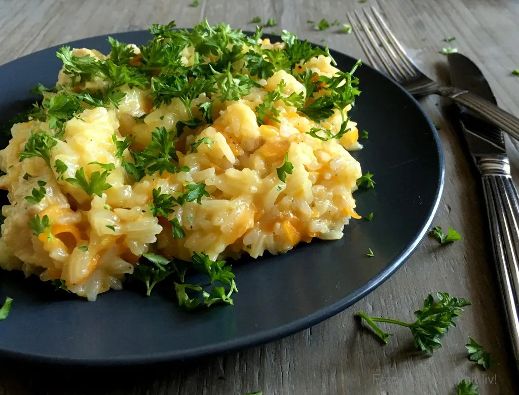 One pot gryderet med kylling og ris