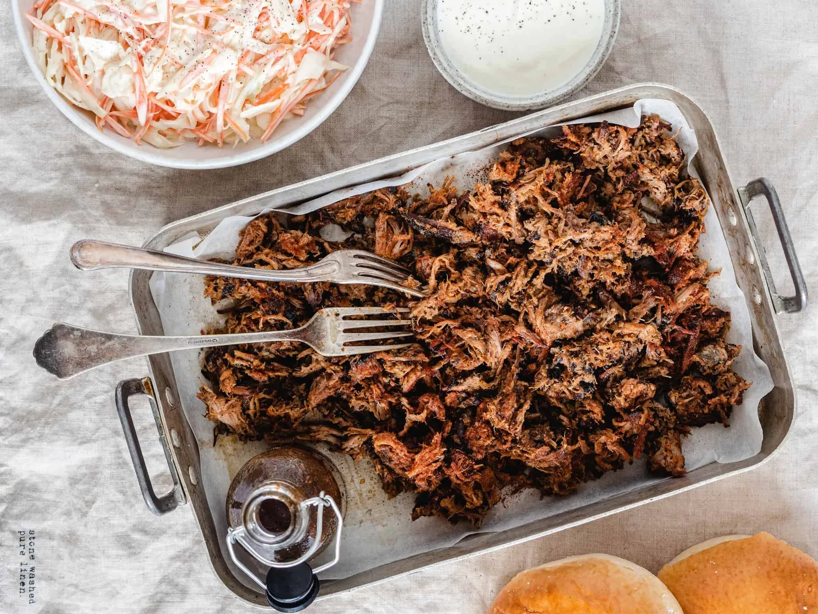 Pulled pork grundopskrift