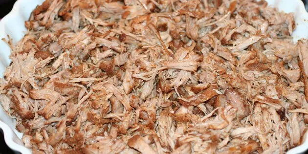 Pulled pork af nakkekoteletter i stegeso