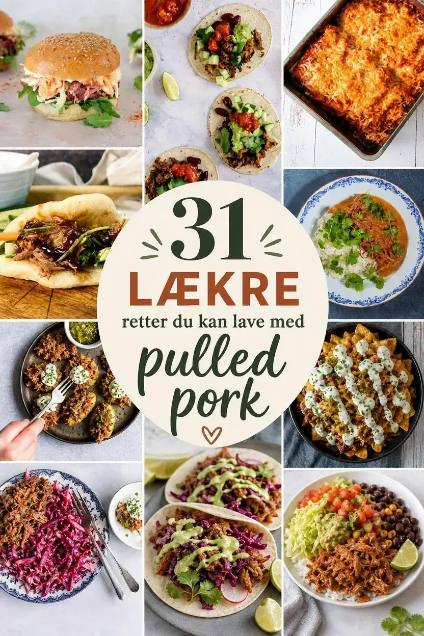 31 lækre retter du kan lave med pulled pork