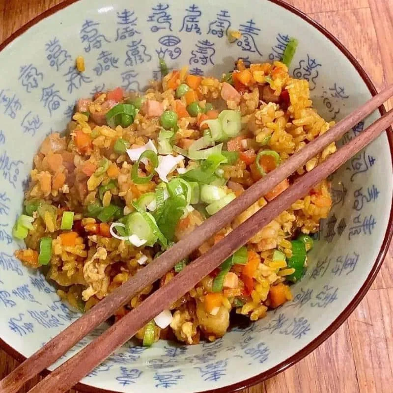 Fried rice (stegte ris)