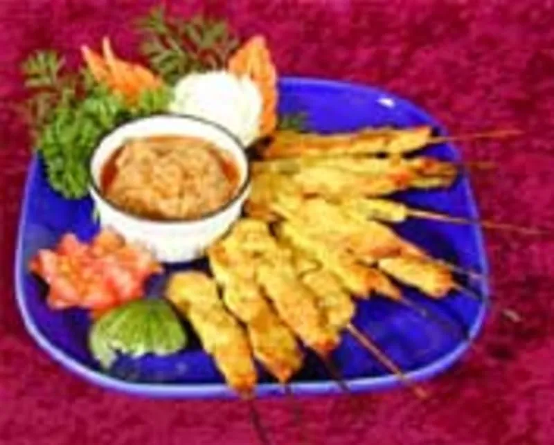 Thailandske satay spyd
