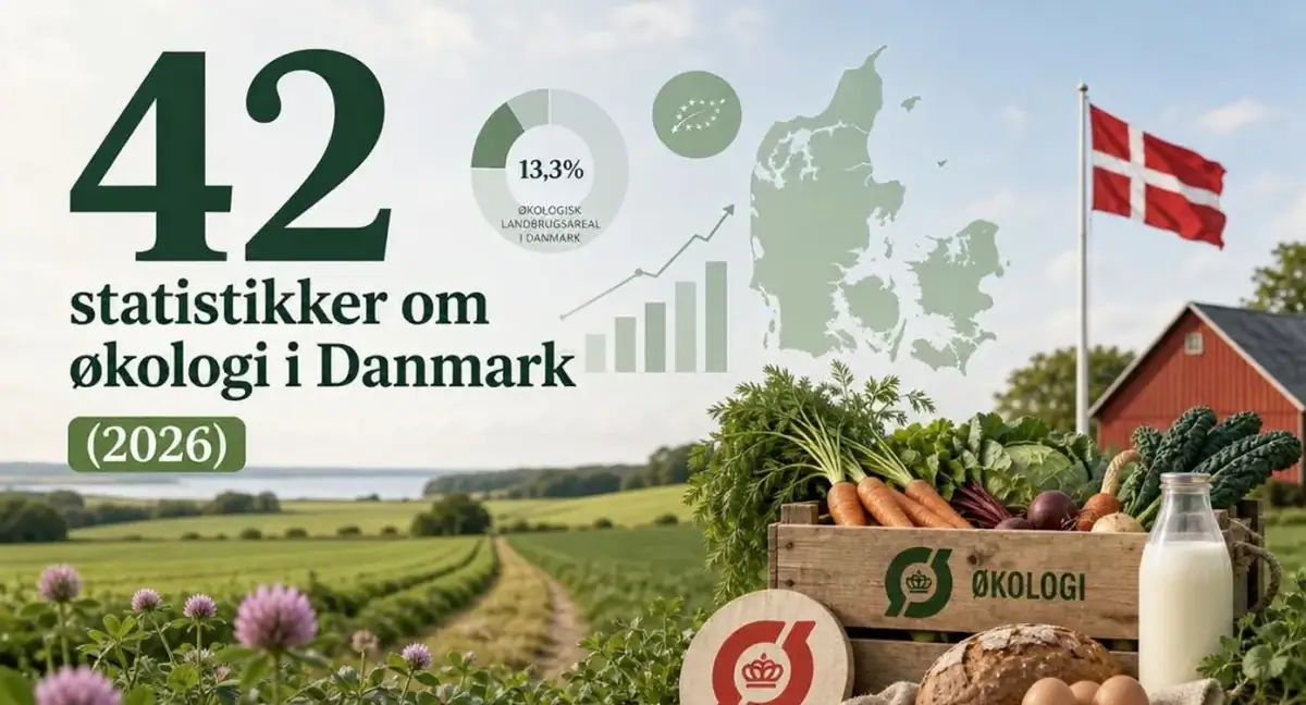 42 statistikker om økologi i Danmark (2026)